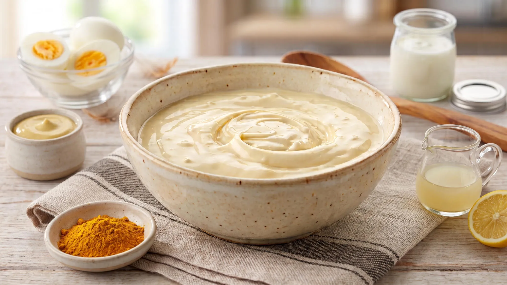 Maionese Light con Uova Sode e Yogurt Greco: Ricetta e Dosi