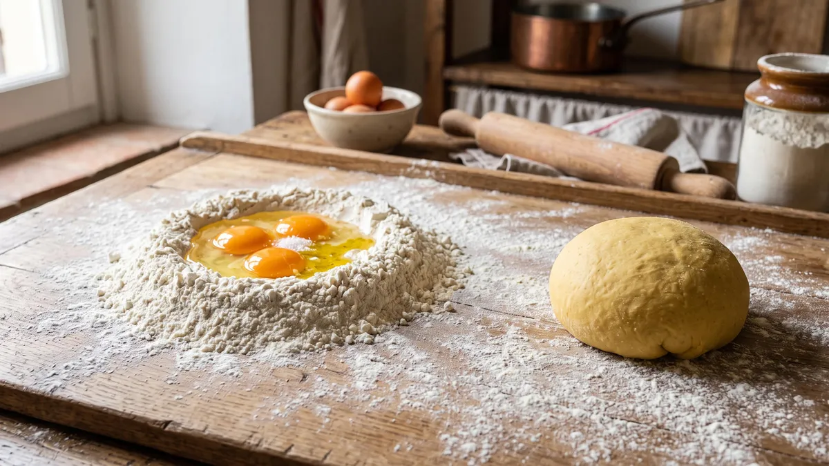 Pasta Fresca all'Uovo: Ricetta Tradizionale e Calcolo Dosi